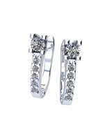 Orecchini Gemoro Donna in Oro bianco Diamante 0.30 Ct OB796BIA19 - OB796BIA19